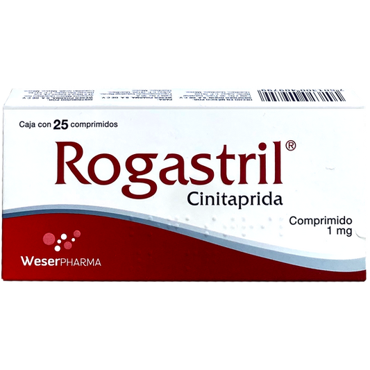 ROGASTRIL 1 MG COMP 25