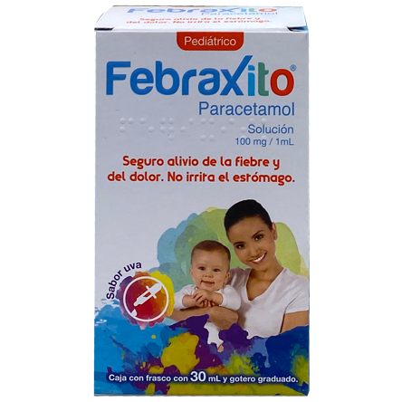 FEBRAXITO 100 MG SOL GTS 30ML