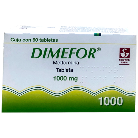 DIMEFOR 1000 MG TAB 60