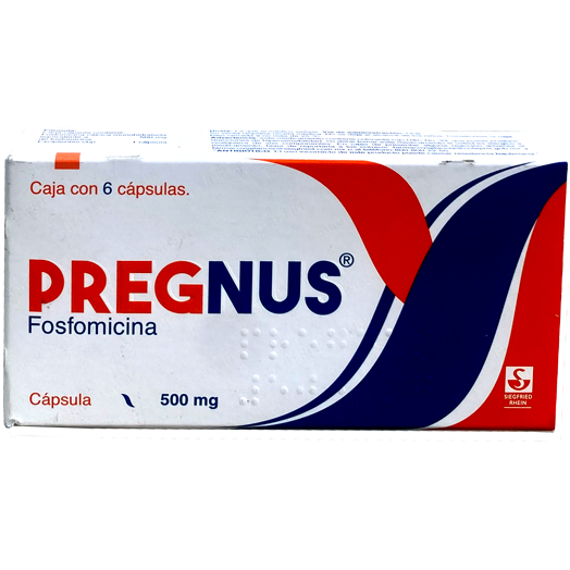 PREGNUS 500 MG CAPS 6