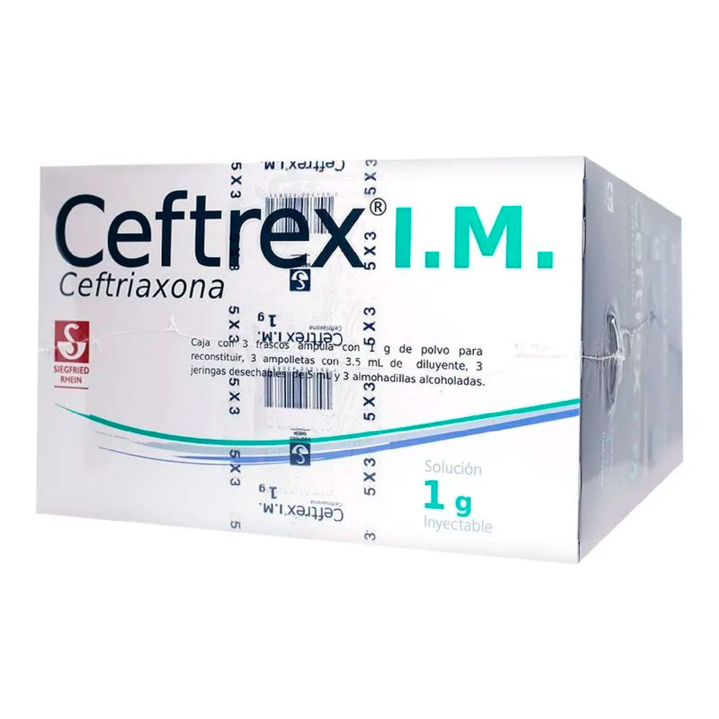 CEFTREX I M  5X3 1G SO