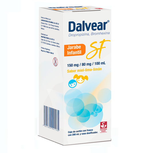 DALVEAR SF 150 80MG INF JBE 200ML
