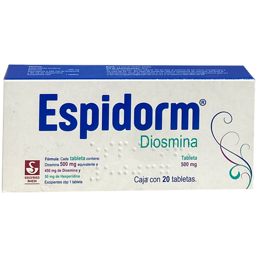ESPIDORM 500MG TAB C20