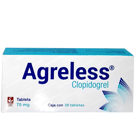 AGRELESS 75MG TAB 28