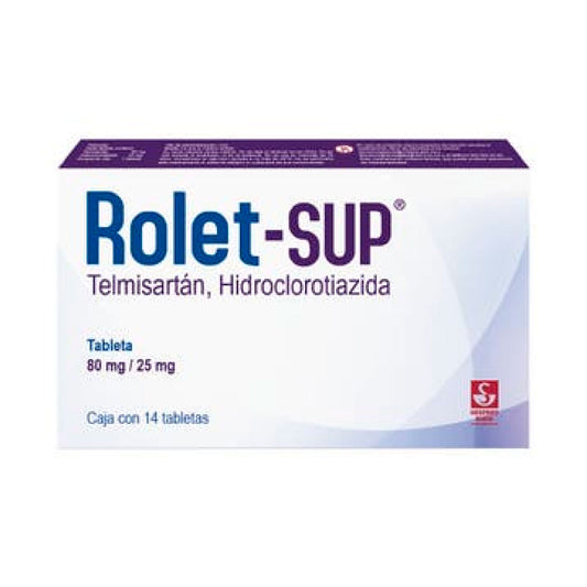 ROLET SUP 80 25 MG 14 TAB