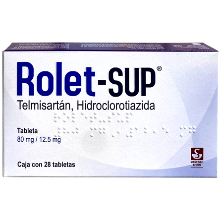 ROLET SUP 80 MG 12  5MG TAB 28