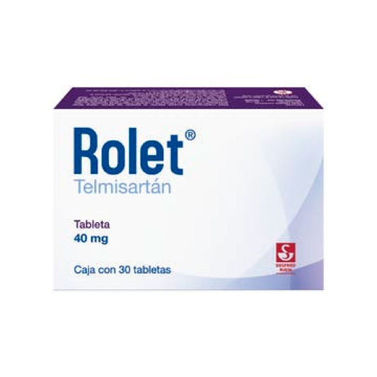 ROLET 40 MG 30 TAB