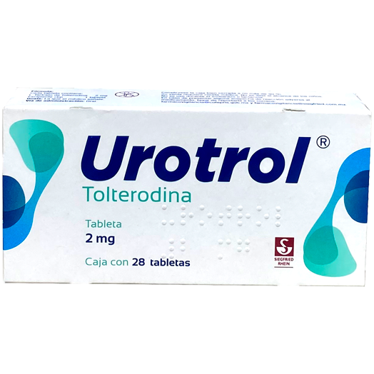 UROTROL 2MG TABLETAS C 28