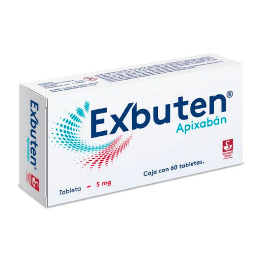 EXBUTEN 5 MG 60 TAB