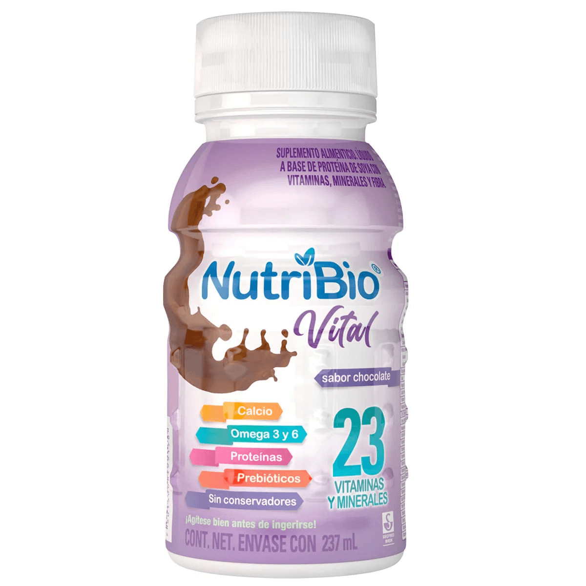 NUTRIBIO VITAL CHOCOLATE 237ML