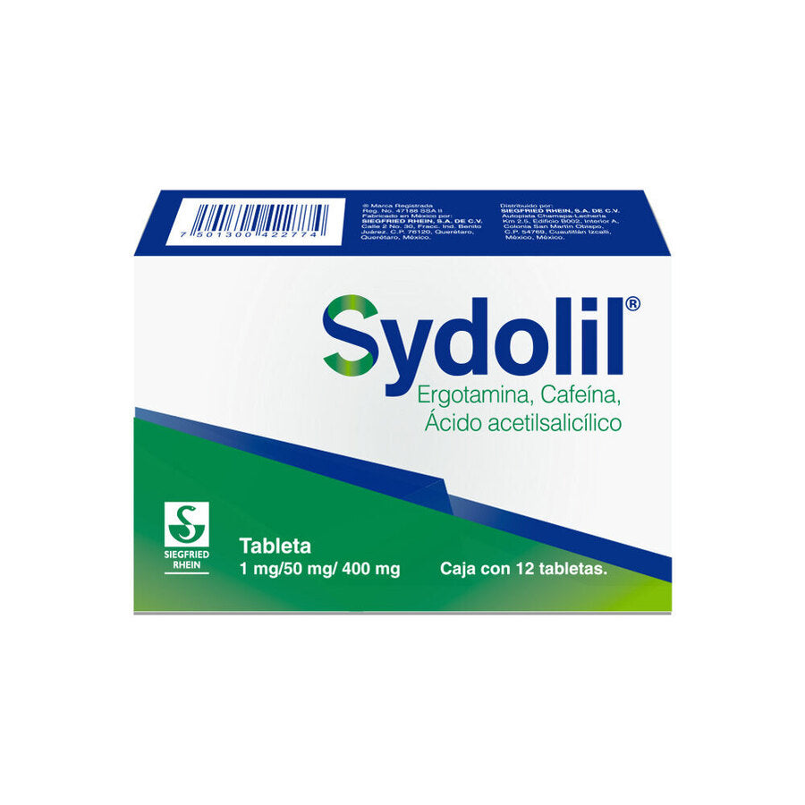 SYDOLIL 1 50 400 MG TAB 12 - 7501300422774