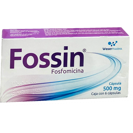 FOSSIN 500MG CAP C6