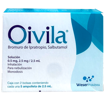OIVILA SOL 0 5MG C 10 AMP IPATROPIO SALBUTAMOL