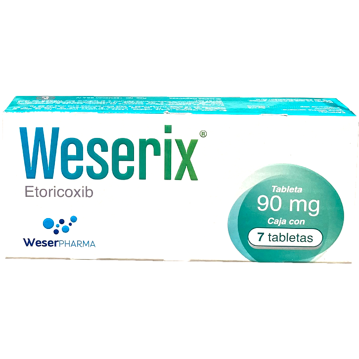 WESERIX 90MG TAB C7
