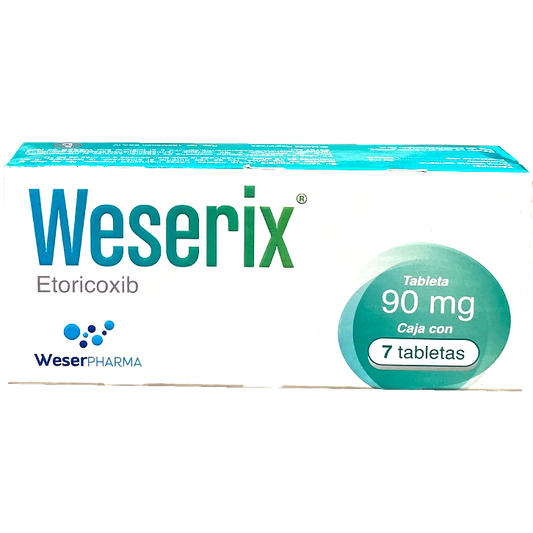 WESERIX 90MG TAB C7