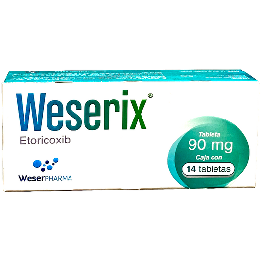 WESERIX 90MG TAB C14