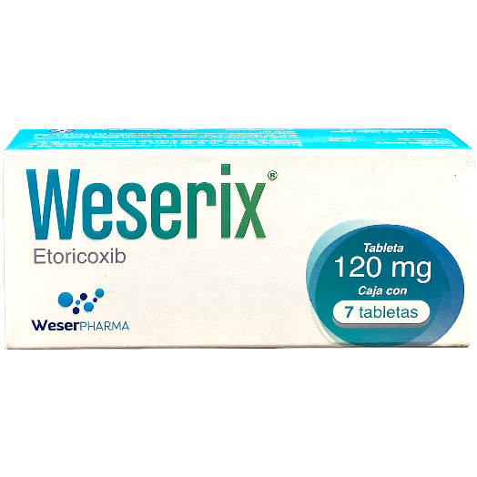 WESERIX 120MG TAB C7