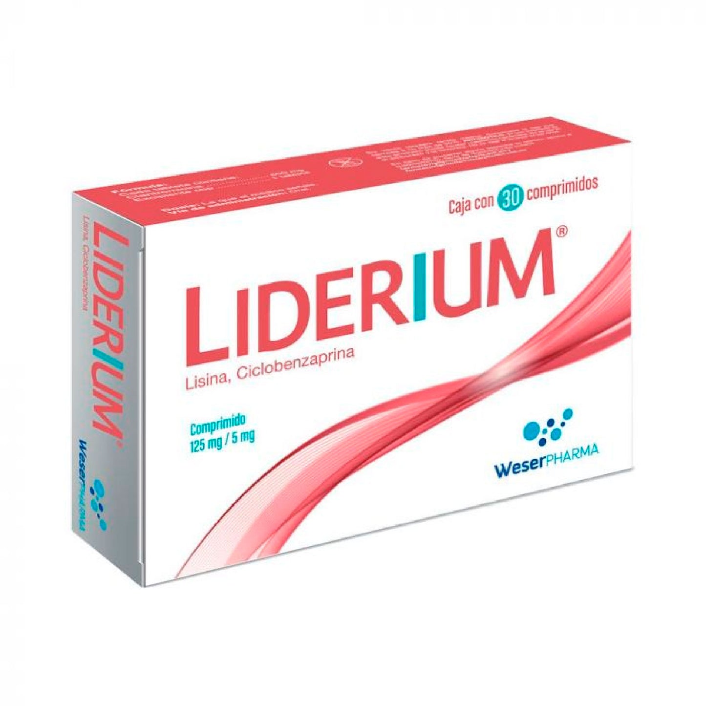 LIDERIUM 125 5 MG C30