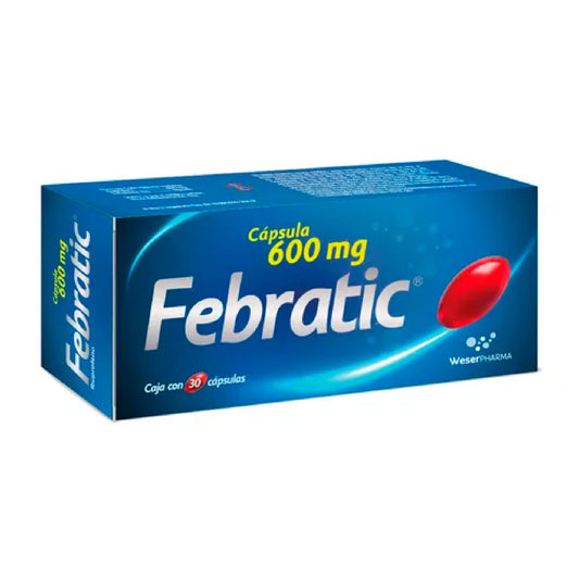 FEBRATIC 600MG C30