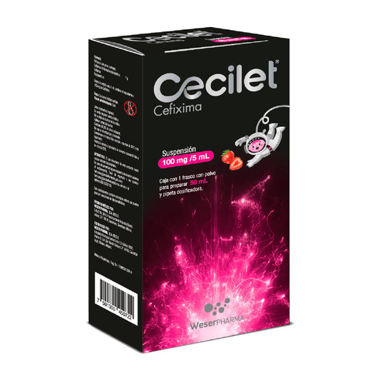CECILET 100 MG 5ML SUSP 50 ML