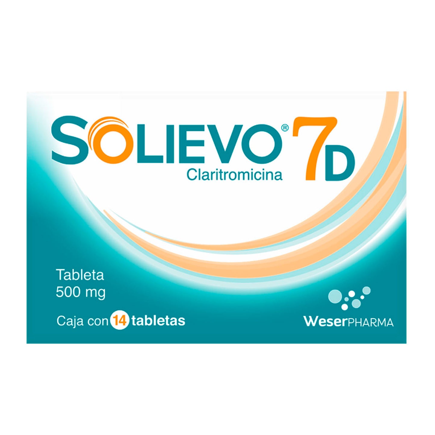 SOLIEVO 7D 500 MG 14 TAB