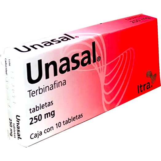 UNASAL 250 MG TAB 10
