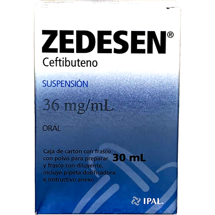 ZEDESEN 36MG SUSP PVO DIL PIP 30ML