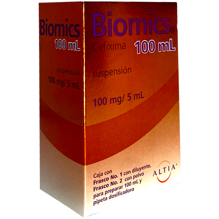 BIOMICS 100MG 5ML S PVO100ML 338