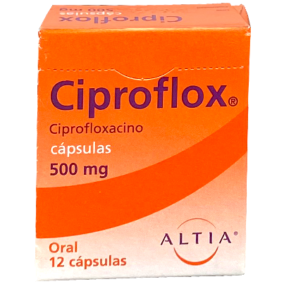 CIPROFLOX 500 MG CAPS 12 033