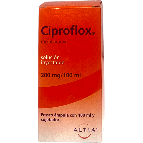 CIPROFLOX INY 200 MG 100 ML