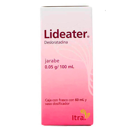 LIDEATER JARABE 60ML 0 05 G