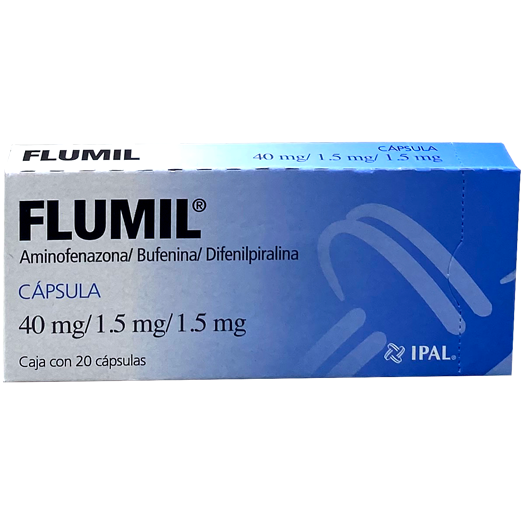 FLUMIL 40 1 5 1 5MG CAPS 20
