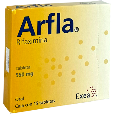 ARFLA 550 MG TAB 15