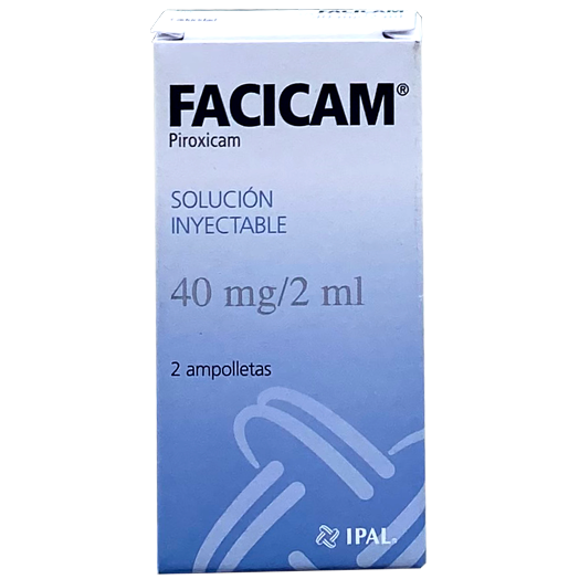 FACICAM 40 MG AMP 2X2 ML