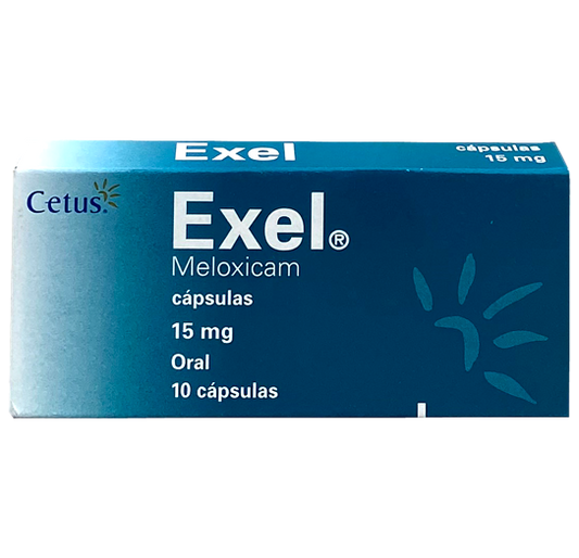 EXEL 15 MG CAPS 10 423