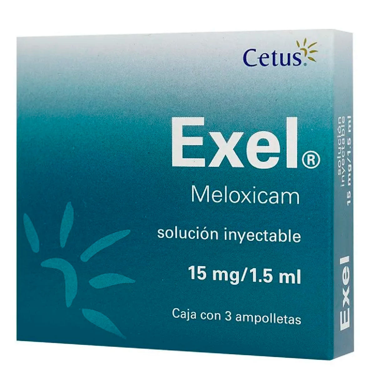 EXEL 15 MG AMP 3X1 5ML