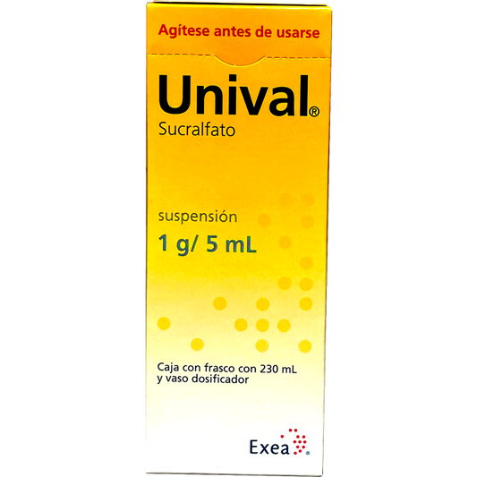 UNIVAL 1G 5ML SUSP 230ML 370