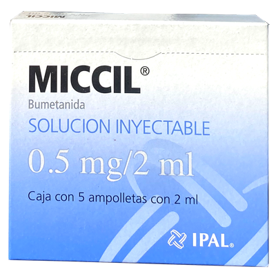 MICCIL 0 5 MG AMP 5X2 ML
