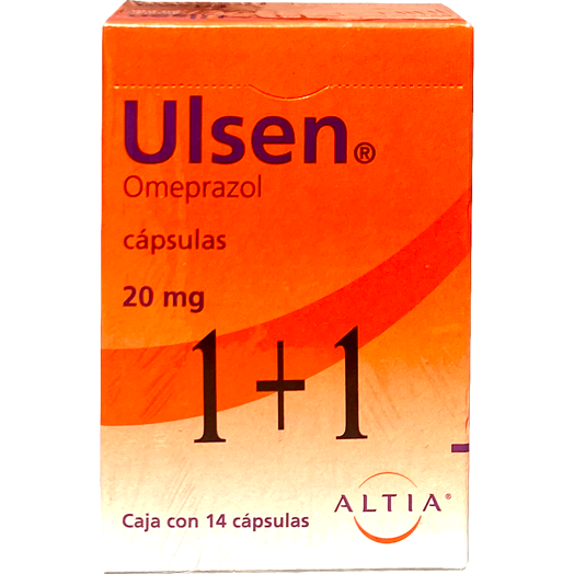 ULSEN 20 MG CAPS 14 OFTA 1 1