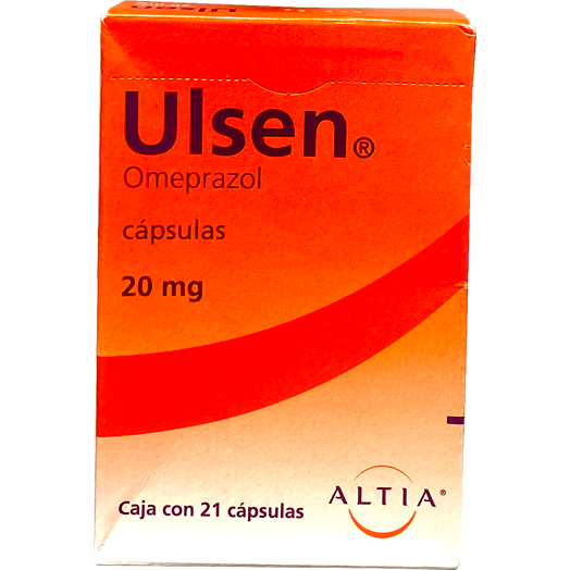 ULSEN 20 MG CAPS 21