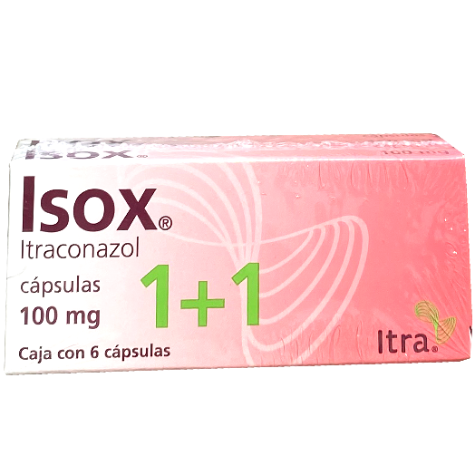ISOX 3D 100MG CAPS 6 OFTA1 1