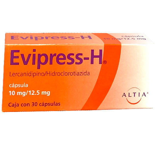 EVIPRESS H 10 12 5MG CAP C30