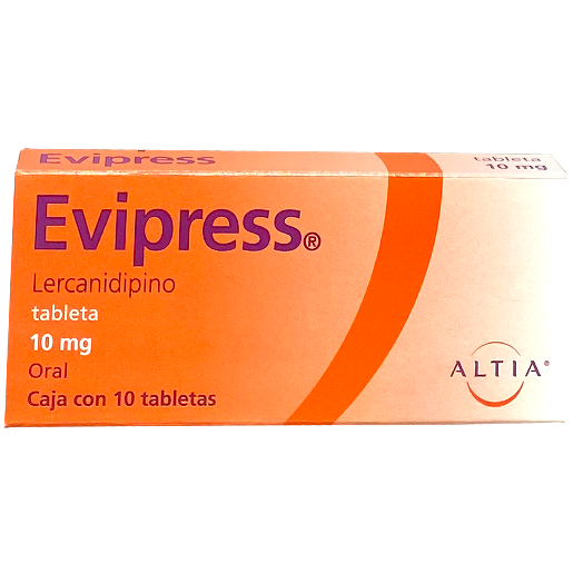 EVIPRESS 10 MG TAB 10