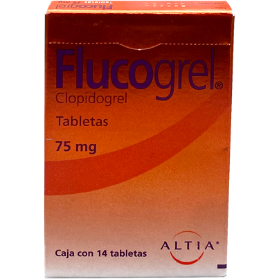 FLUCOGREL 75MG TAB 14