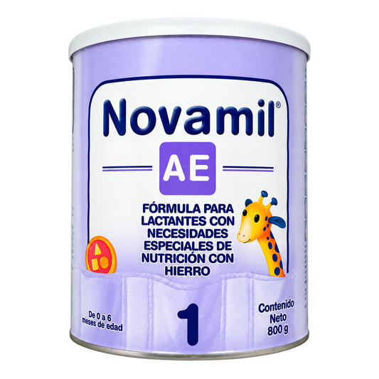 NOVAMIL AE1 F LACTEA 800 G — fondo transparente, formato 1:1