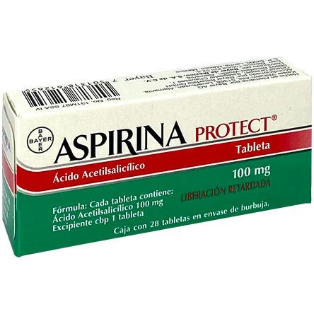 ASPIRINA PROTECT 100MG TAB28 011