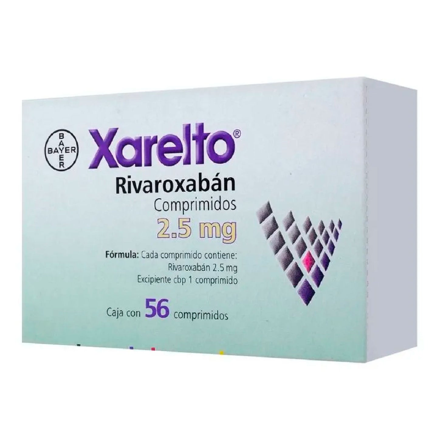 XARELTO 2 5 MG CPR 56