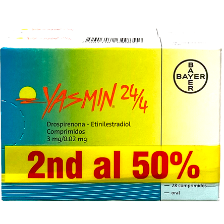 YASMIN 24 4 3 0 02 MG 28 CPR DUO