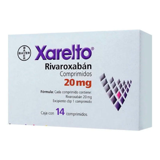 XARELTO 20 MG COMP 14