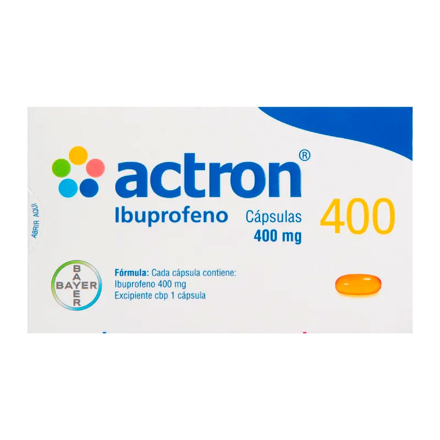 ACTRON 400 30 CAPS 400MG NVO